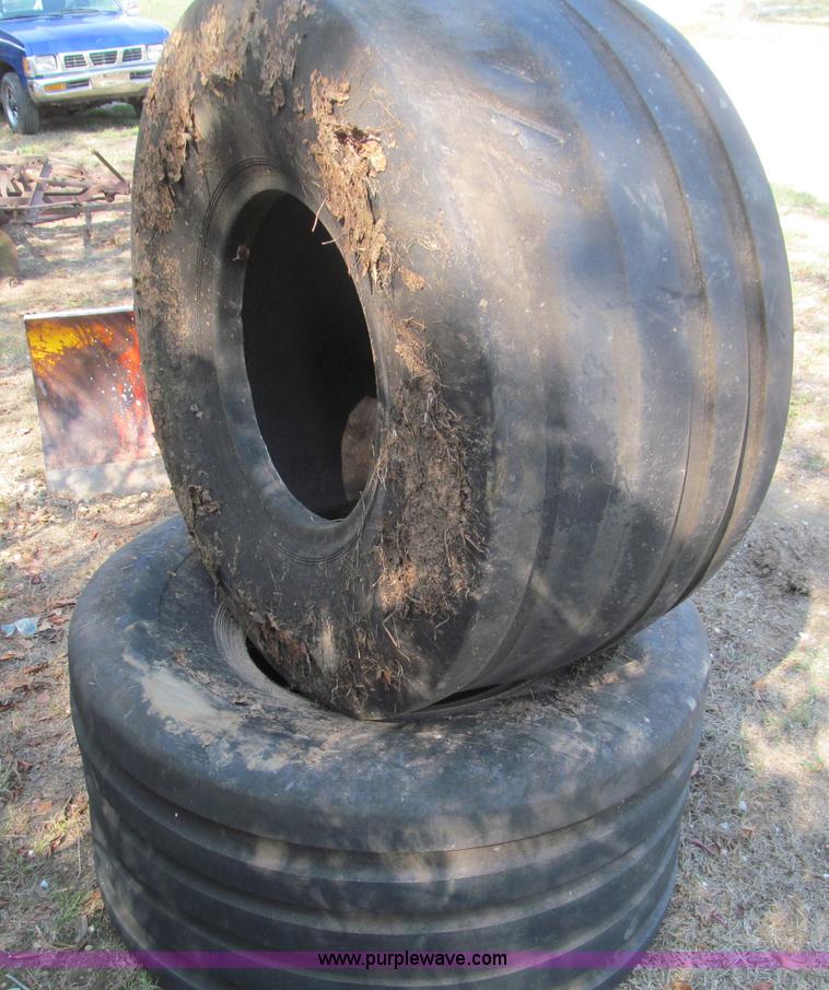 image for item F4554 (2) Firestone 48x25.00-20 flotation tires