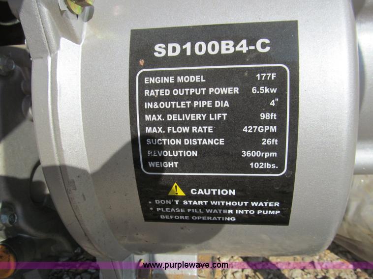 image for item F4560 Valakas 4" trash pump