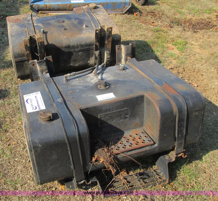 image for item F4561 (2) Ford 50 gallon diesel FUEL step tanks