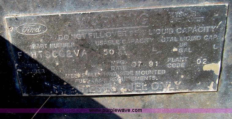 image for item F4561 (2) Ford 50 gallon diesel FUEL step tanks