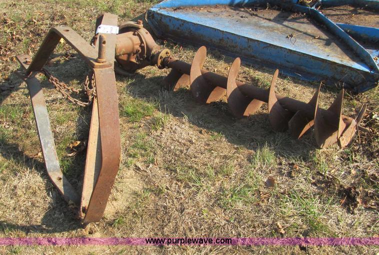 image for item F4563 12" shop built post hole digger