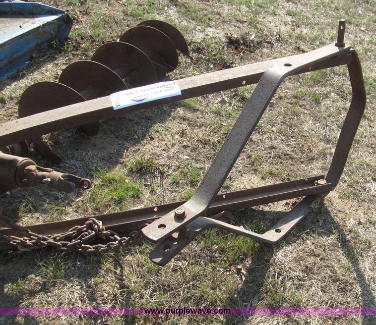 image for item F4563 12" shop built post hole digger