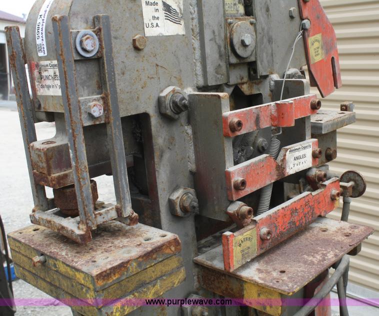 image for item K9865 Edwards Jaws IV hydraulic Ironworker shear