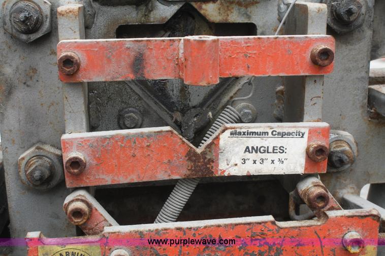 image for item K9865 Edwards Jaws IV hydraulic Ironworker shear