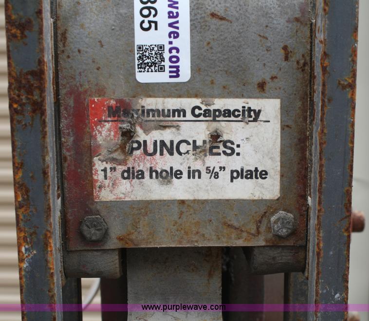 image for item K9865 Edwards Jaws IV hydraulic Ironworker shear