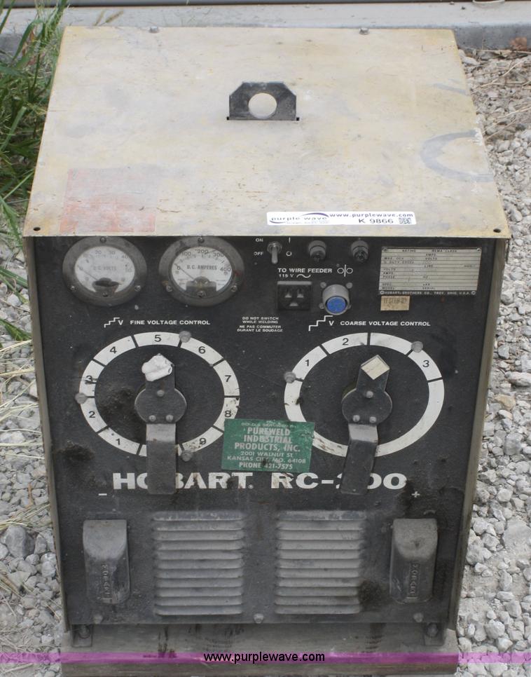 image for item K9866 Hobart RC200 welder
