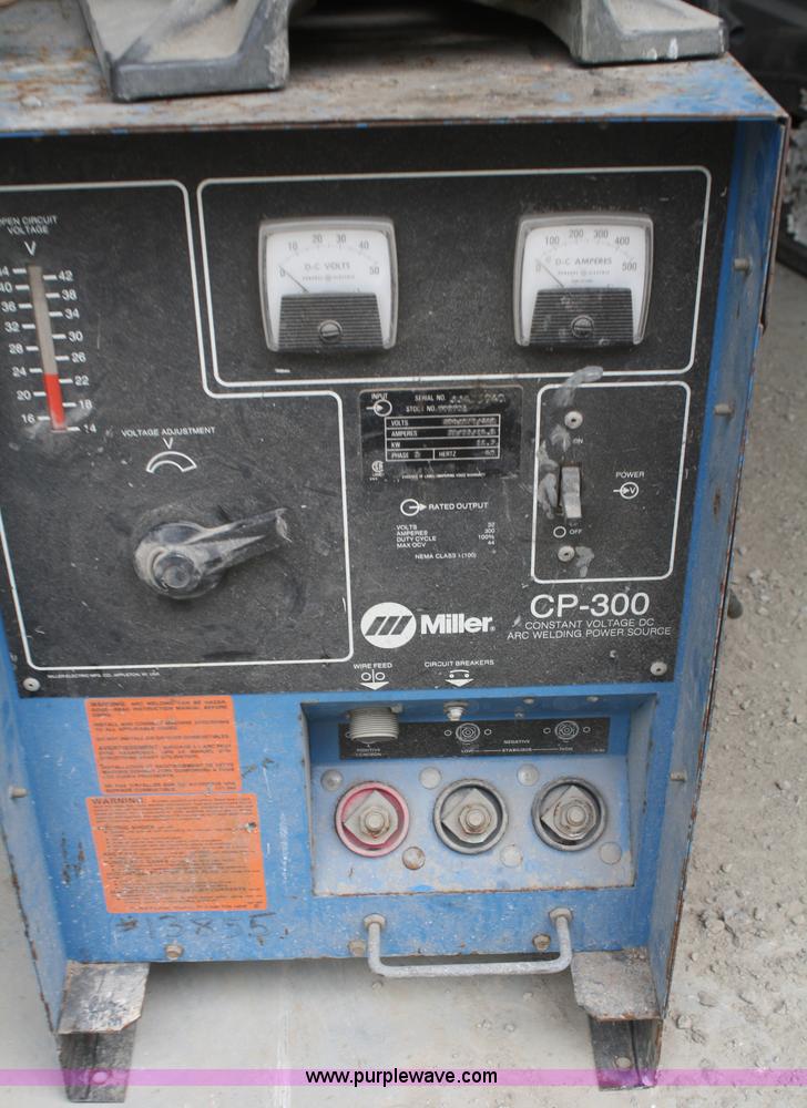 image for item K9870 Miller CP300 arc welder