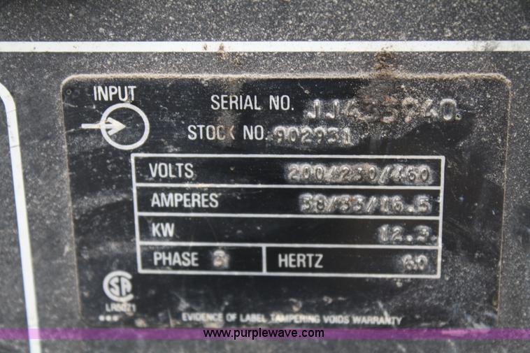 image for item K9870 Miller CP300 arc welder