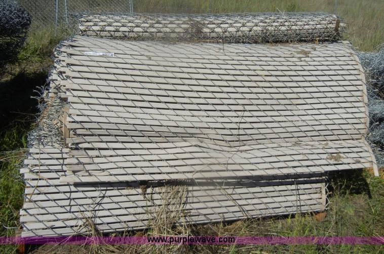 image for item K9876 Approximately 10 rolls of chain link fence