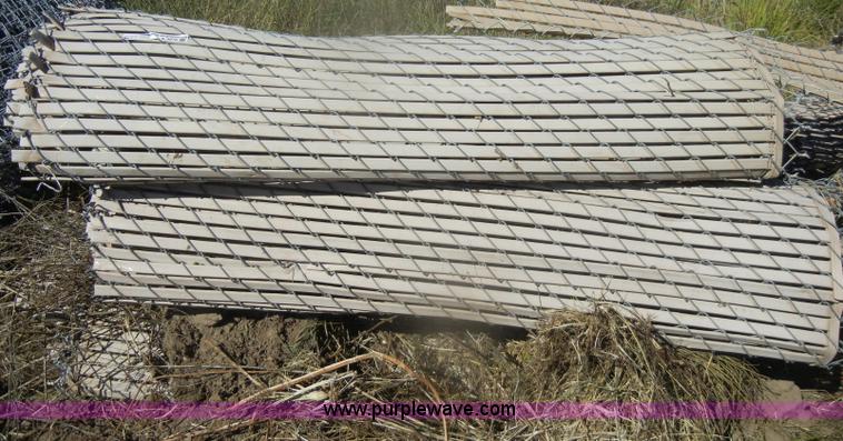 image for item K9878 Approximately 15 rolls of chain link fence