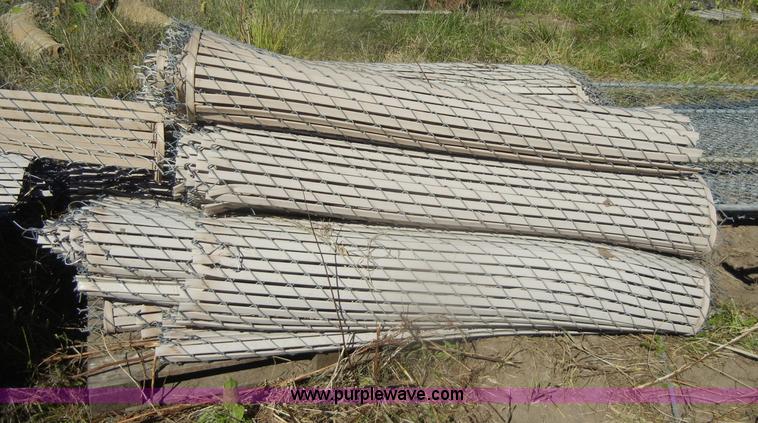 image for item K9878 Approximately 15 rolls of chain link fence