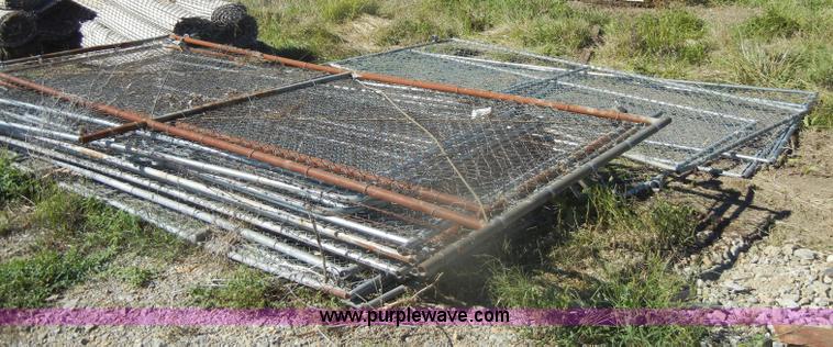 image for item K9879 Approximately 23 assorted styles of chain link gates