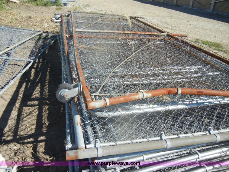 image for item K9879 Approximately 23 assorted styles of chain link gates