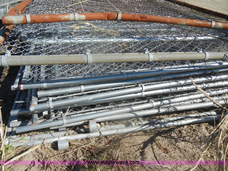 image for item K9879 Approximately 23 assorted styles of chain link gates