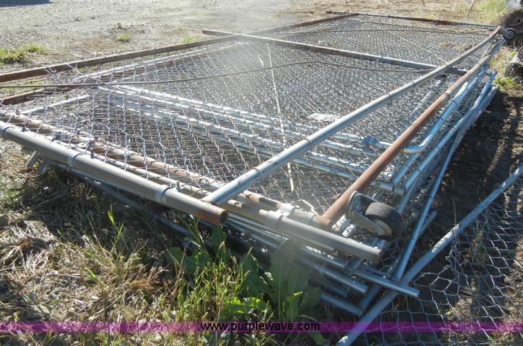 image for item K9879 Approximately 23 assorted styles of chain link gates