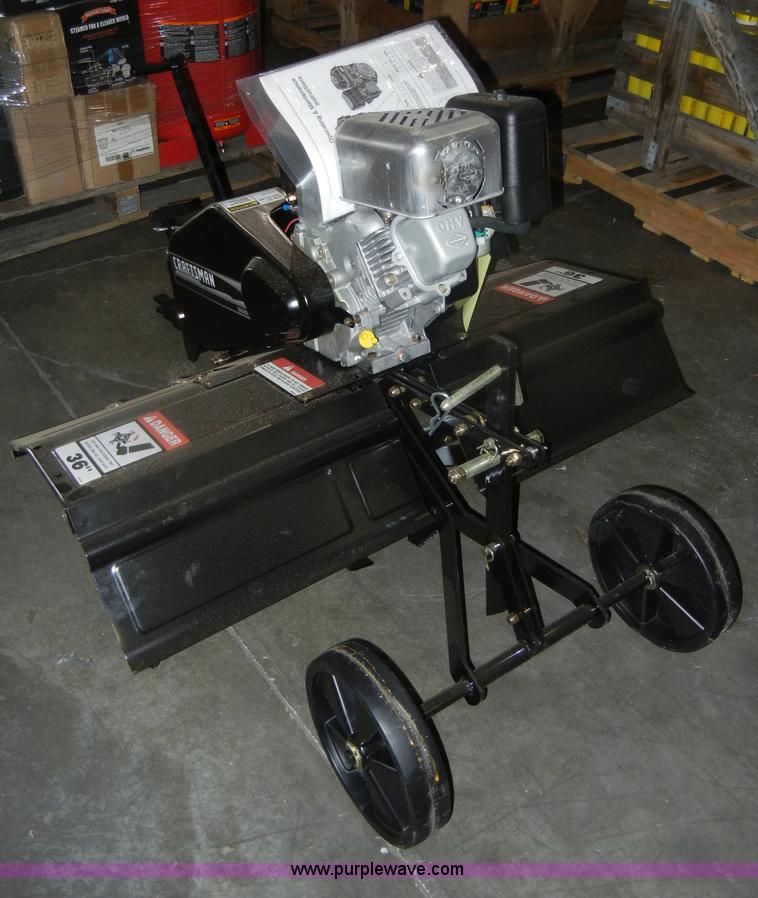 Craftsman 36" tow behind universal tiller in Spring Hill, KS Item