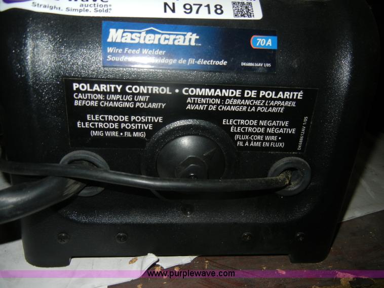 image for item N9718 Mastercraft wire feed welder
