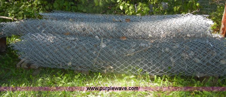 image for item U9302 Approximately five rolls of chain link fence