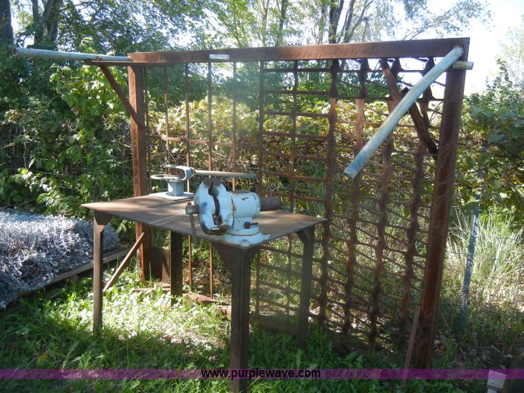 image for item U9303 (2) assorted metal work benches