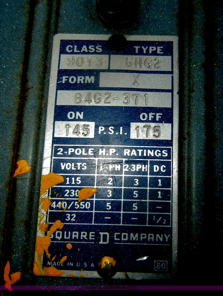 image for item U9304 Allstate air compressor