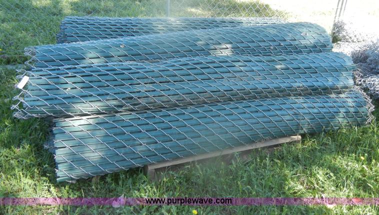 image for item U9309 Approximately four rolls of chain link fencing