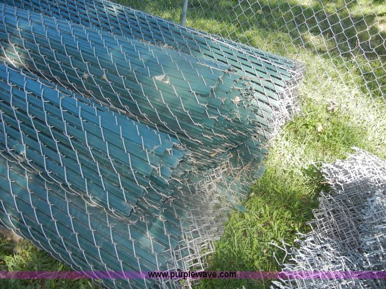 image for item U9309 Approximately four rolls of chain link fencing