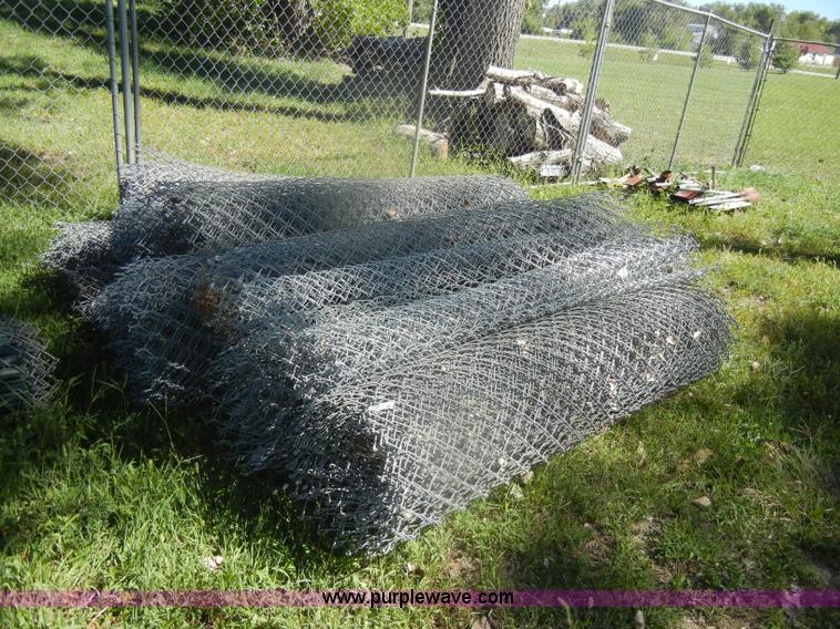 image for item U9310 Approximately 10 rolls of chain link fence