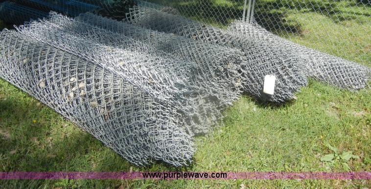 image for item U9310 Approximately 10 rolls of chain link fence