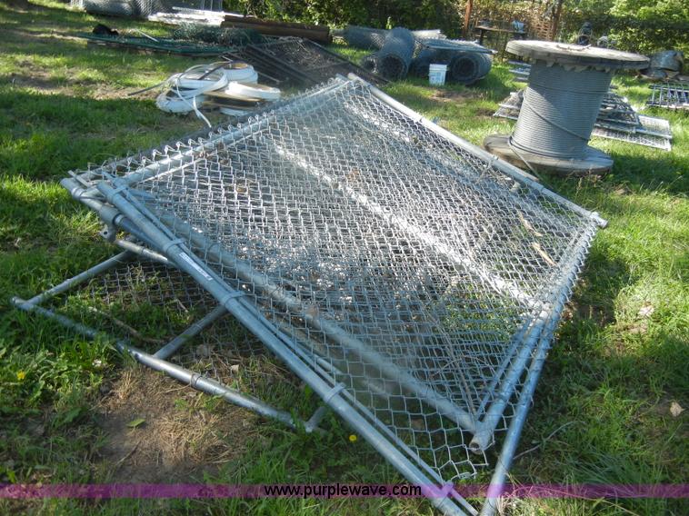 image for item U9311 (12) assorted chain link fence gates