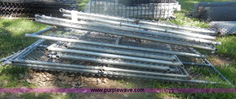 image for item U9311 (12) assorted chain link fence gates