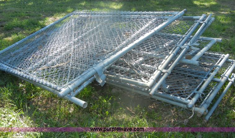 image for item U9311 (12) assorted chain link fence gates