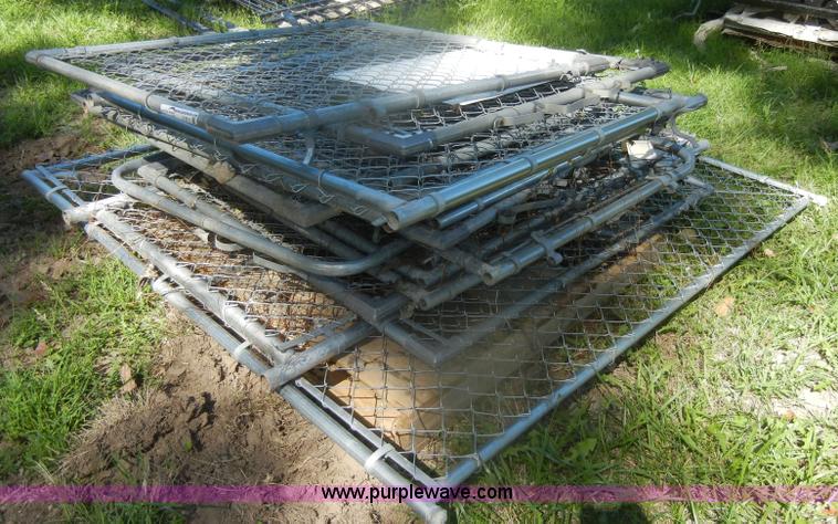 image for item U9313 (17) assorted chain link fence gates