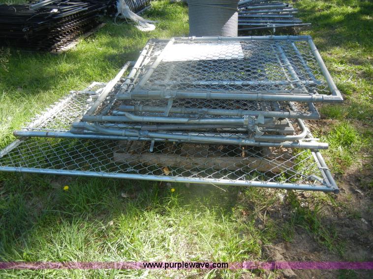 image for item U9313 (17) assorted chain link fence gates