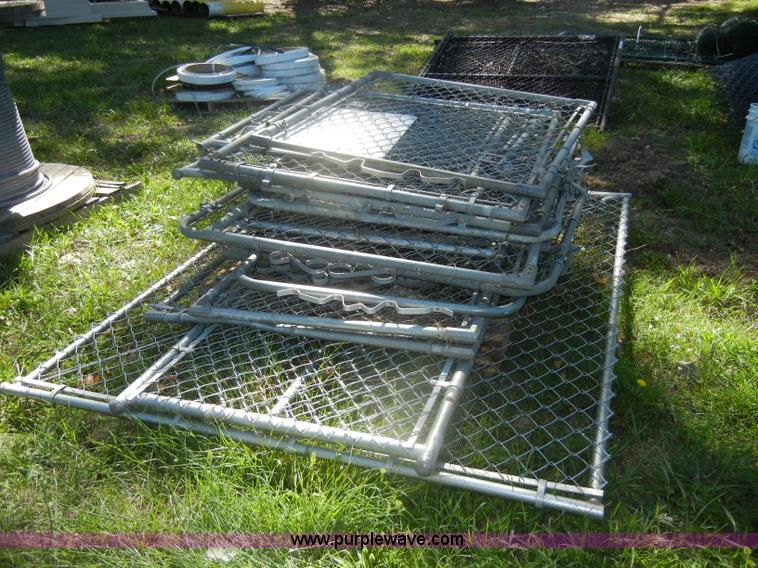image for item U9313 (17) assorted chain link fence gates
