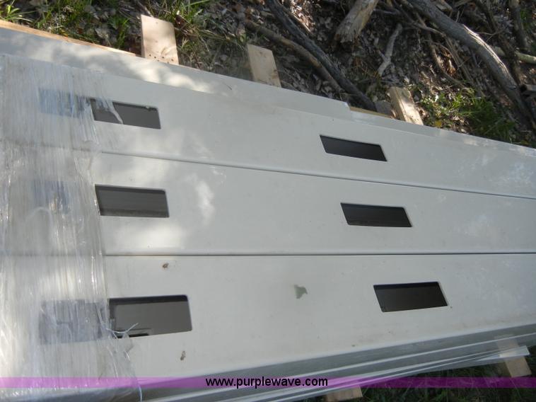 image for item U9317 Assorted two rail vinyl fence accessories