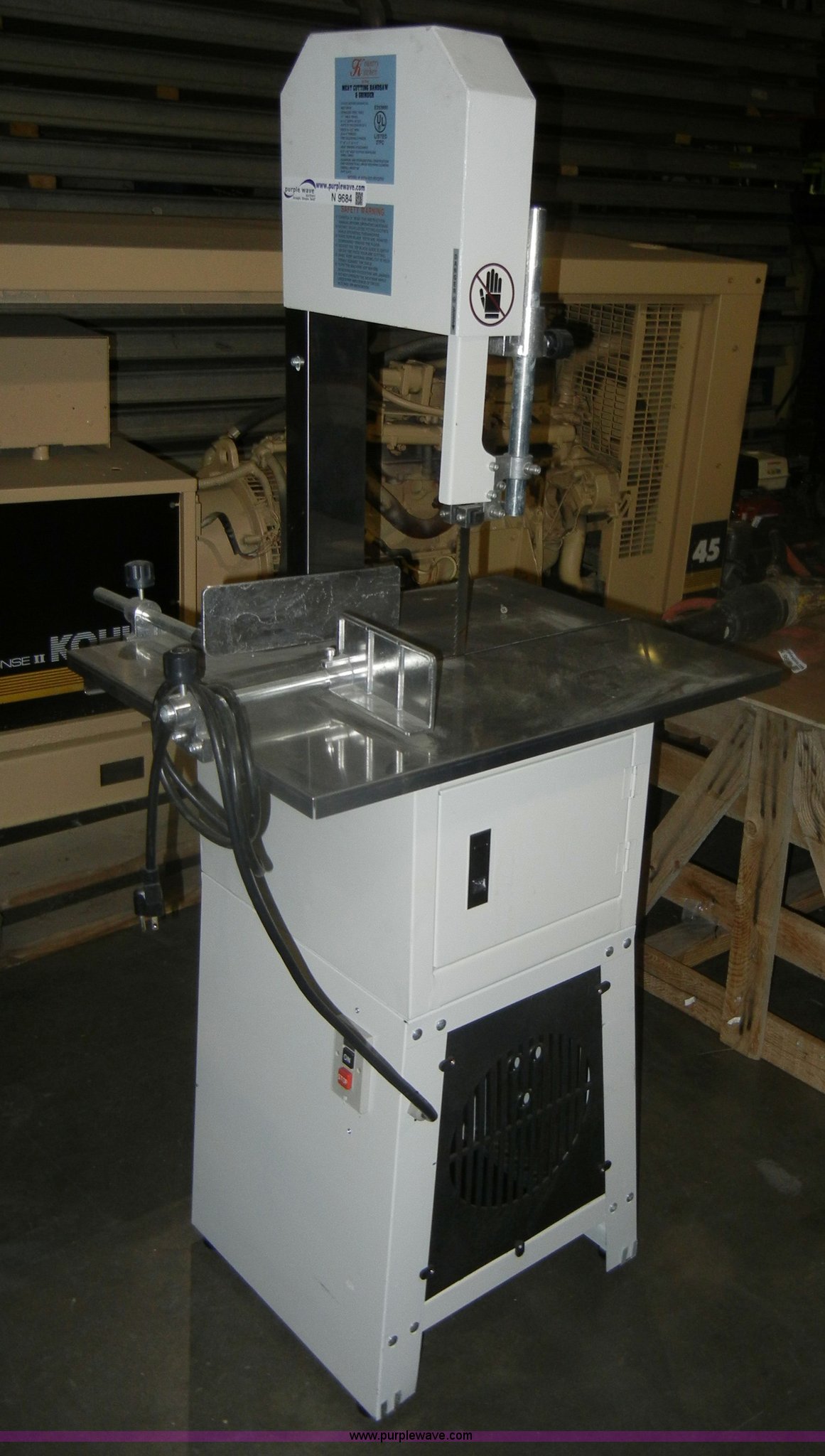 2007 Kountry Kitchen meat cutting bandsaw and grinder in Spring Hill