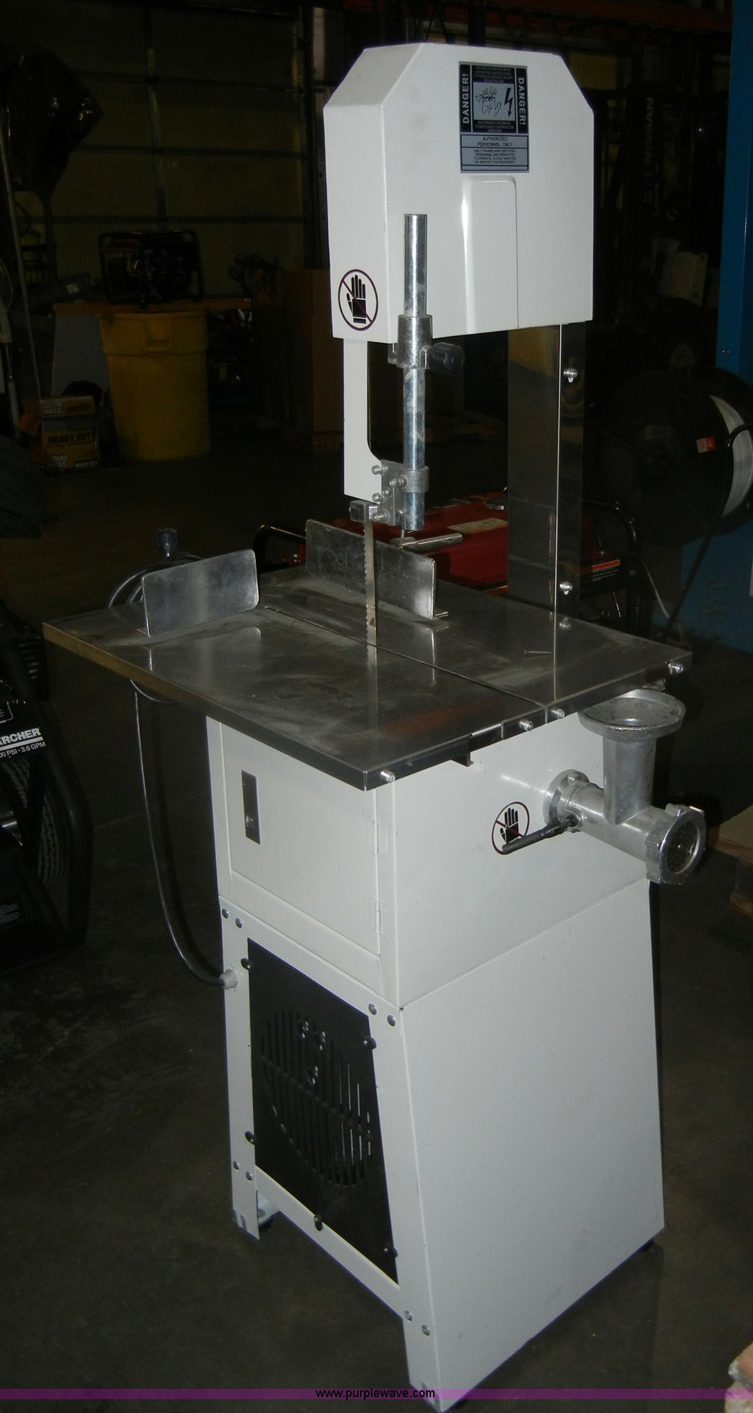 2007 Kountry Kitchen meat cutting bandsaw and grinder in Spring Hill