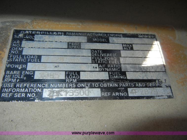 image for item D4417 1990 Chevrolet Kodiak dump truck