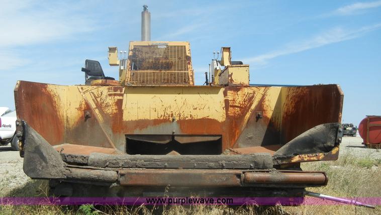 image for item D4423 1980 Blaw-Knox PF500 asphalt overlay machine