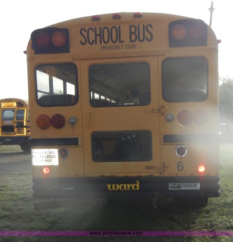 image for item D4493 1990 GMC S6000 Ward school bus