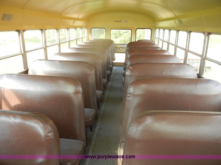 image for item D4493 1990 GMC S6000 Ward school bus