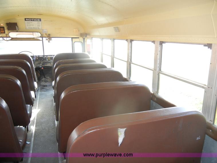 image for item D4493 1990 GMC S6000 Ward school bus