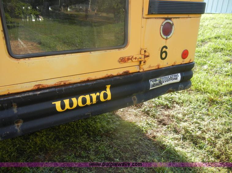 image for item D4493 1990 GMC S6000 Ward school bus