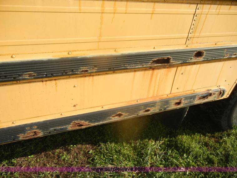 image for item D4493 1990 GMC S6000 Ward school bus