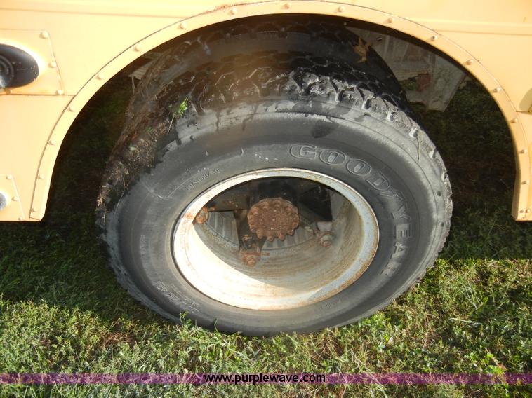 image for item D4493 1990 GMC S6000 Ward school bus