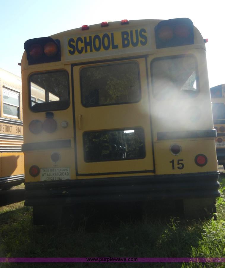 image for item D4495 1989 GMC G3500 Vandura-Ward school bus
