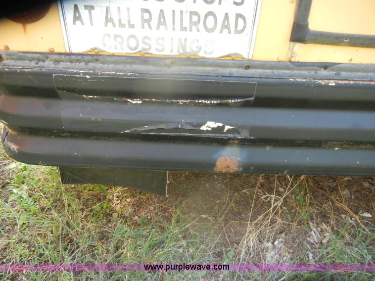 image for item D4495 1989 GMC G3500 Vandura-Ward school bus