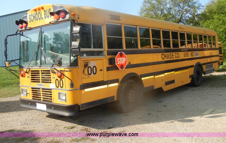 image for item D4496 1997 Thomas Built Saf-T-Liner MVP EF school bus