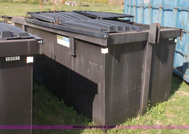 image for item D7704 Metal dumpster