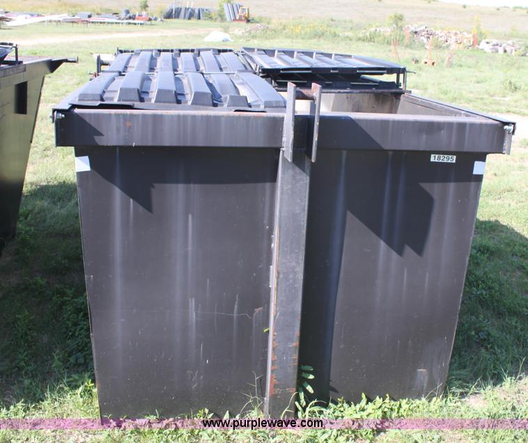 image for item D7704 Metal dumpster